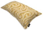 Load image into Gallery viewer, McAlister Textiles Little Leaf Ochre Yellow Cushion Cushions and Covers 
