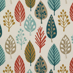 Load image into Gallery viewer, McAlister Textiles Magda Burnt Orange and Teal FR Fabric Fabrics
