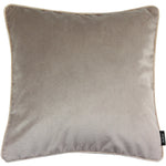 Load image into Gallery viewer, McAlister Textiles Matt Beige Mink Velvet Cushion Cushions and Covers Cover Only 43cm x 43cm 
