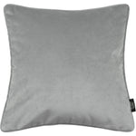 Load image into Gallery viewer, McAlister Textiles Matt Dove Grey Velvet Cushion Cushions and Covers Cover Only 43cm x 43cm 
