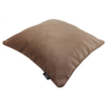 Load image into Gallery viewer, McAlister Textiles Matt Mocha Brown Velvet Cushion Cushions and Covers 

