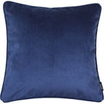 Load image into Gallery viewer, McAlister Textiles Matt Navy Blue Velvet Cushion Cushions and Covers Cover Only 43cm x 43cm 
