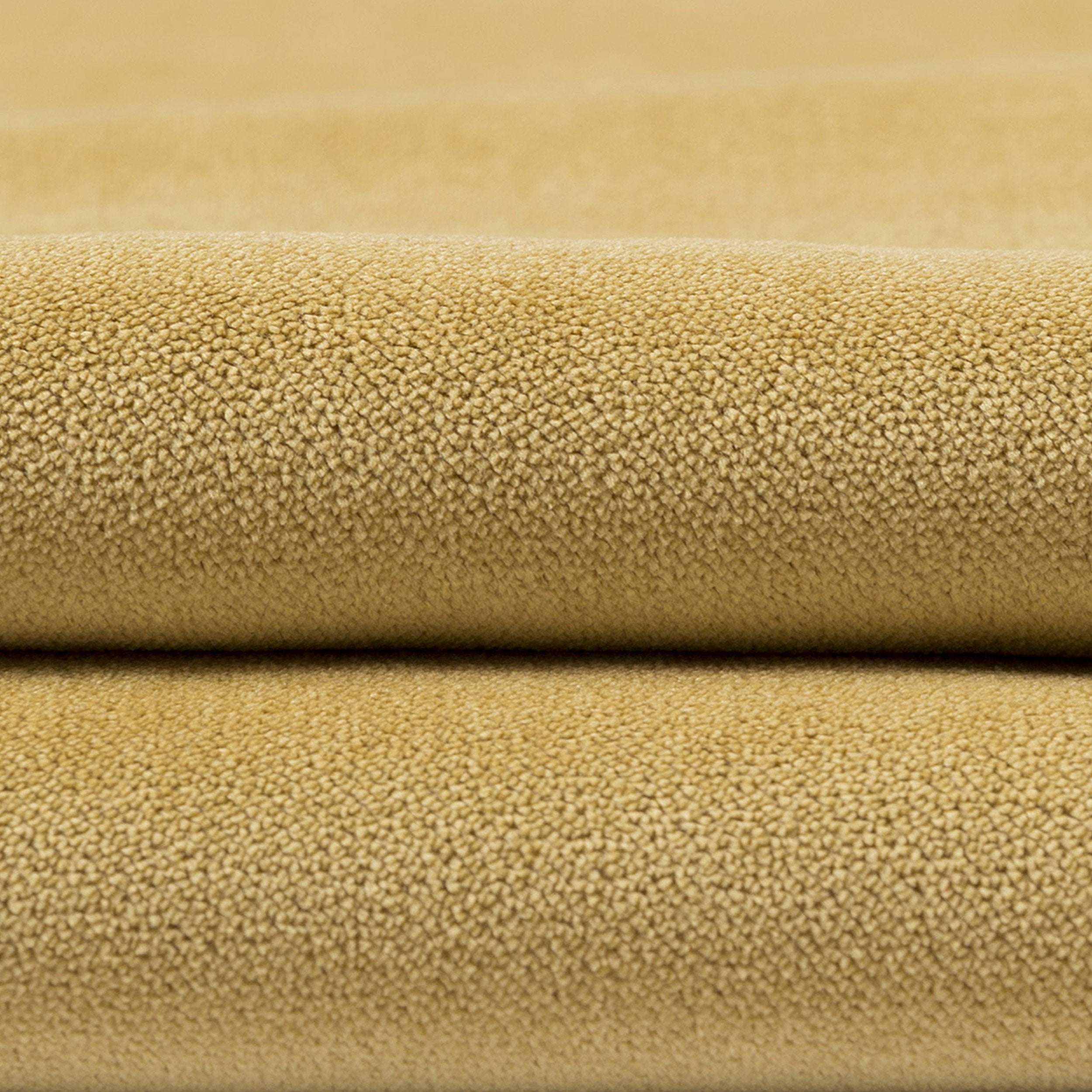 McAlister Textiles Deluxe Velvet Yellow + Grey Box Cushion 50cm x 50cm x 5cm Box Cushions 