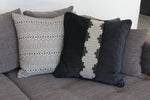 Load image into Gallery viewer, McAlister Textiles Colorado Geometric Black Cushion Cushions and Covers 
