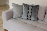 Load image into Gallery viewer, McAlister Textiles Colorado Geometric Charcoal Grey Cushion Cushions and Covers 

