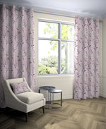 Load image into Gallery viewer, McAlister Textiles Meadow Blush Pink Floral FR Curtains Tailored Curtains 
