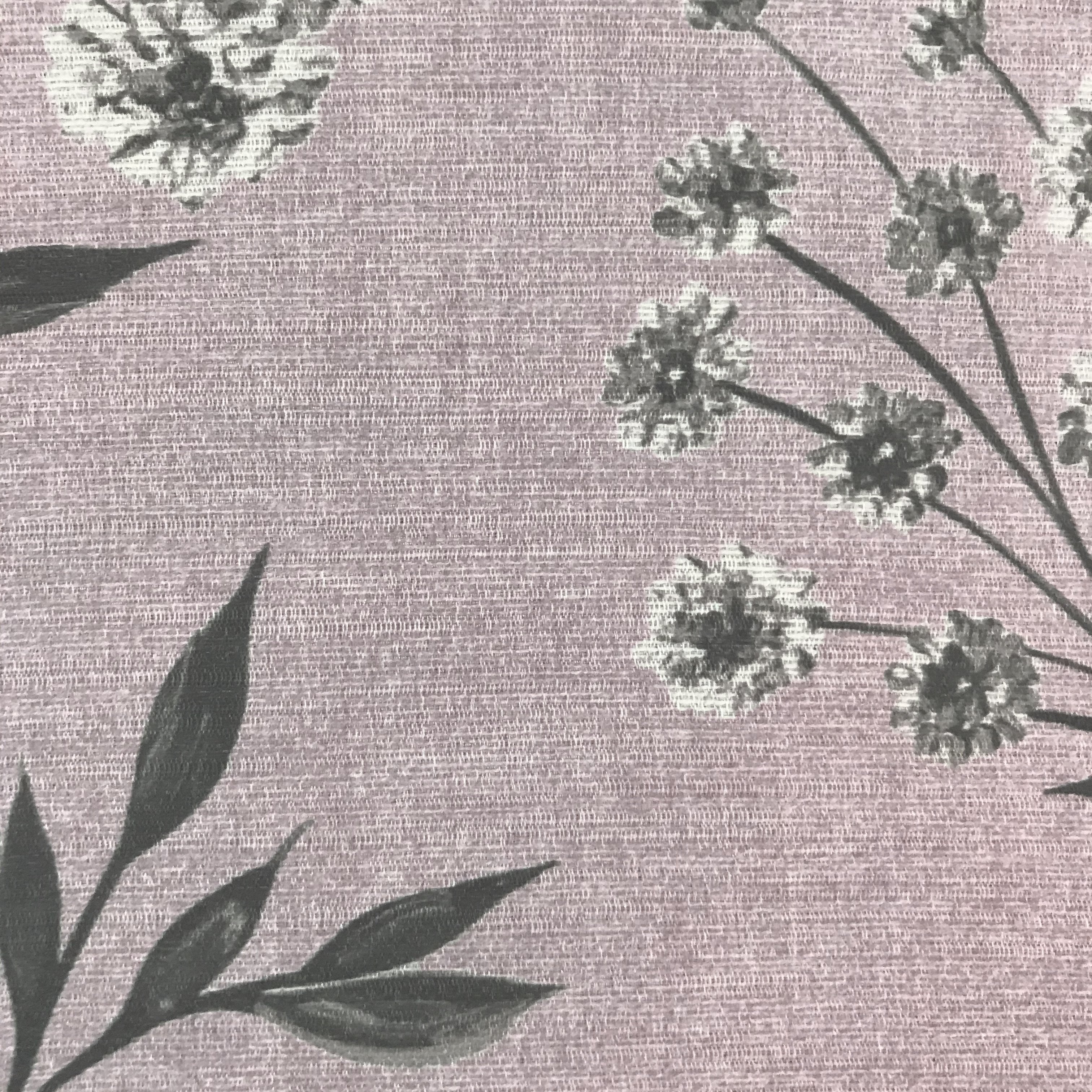 McAlister Textiles Meadow Blush Pink Floral FR Fabric Fabrics 