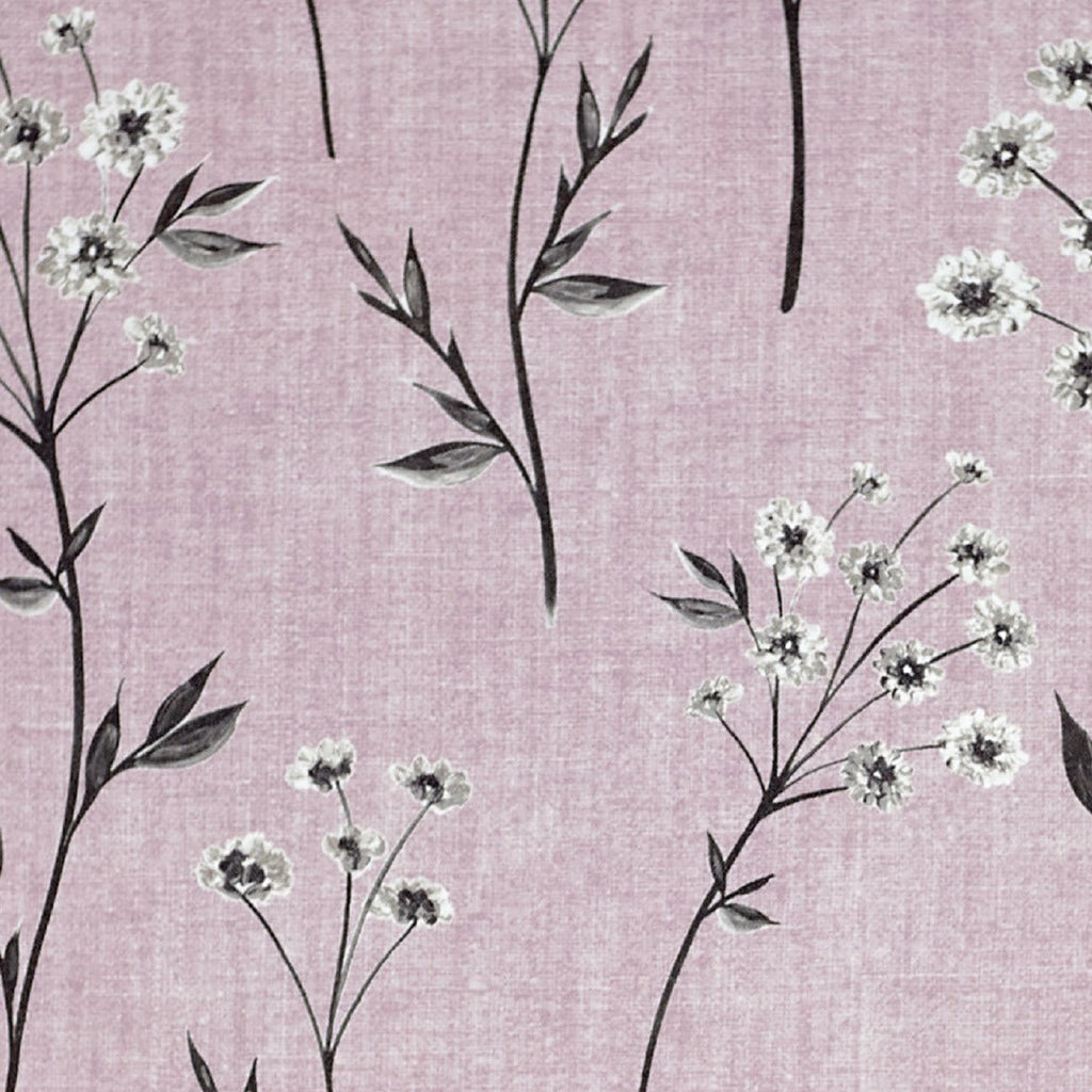 McAlister Textiles Meadow Blush Pink Floral Cotton Print Roman Blinds Roman Blinds 