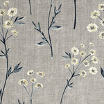 Load image into Gallery viewer, McAlister Textiles Meadow Soft Grey Floral Cotton Print Roman Blinds Roman Blinds 
