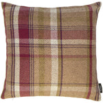 Load image into Gallery viewer, McAlister Textiles Heritage Purple + Green Tartan Cushion Cushions and Covers Cover Only 43cm x 43cm 
