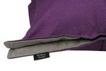 Load image into Gallery viewer, McAlister Textiles Panama Accent Purple + Grey Cushion Cushions and Covers 

