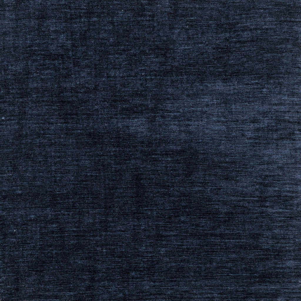 McAlister Textiles Plain Chenille Navy Blue Fabric Fabrics 1 Metre 
