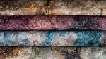 Load image into Gallery viewer, Poppy Aqua Printed Velvet Fabric

