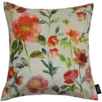 Load image into Gallery viewer, McAlister Textiles Renoir Floral Orange Velvet Cushion Cushions and Covers Polyester Filler 43cm x 43cm 
