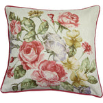 Load image into Gallery viewer, McAlister Textiles Novelty Vintage Floral Velvet Cushion Cushions and Covers Polyester Filler 
