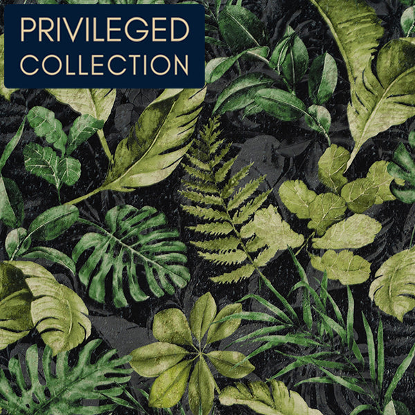 Rainforest Printed Velvet Fabric