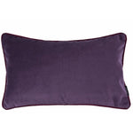 Load image into Gallery viewer, McAlister Textiles Matt Aubergine Purple Velvet Cushion Cushions and Covers Cover Only 50cm x 30cm 
