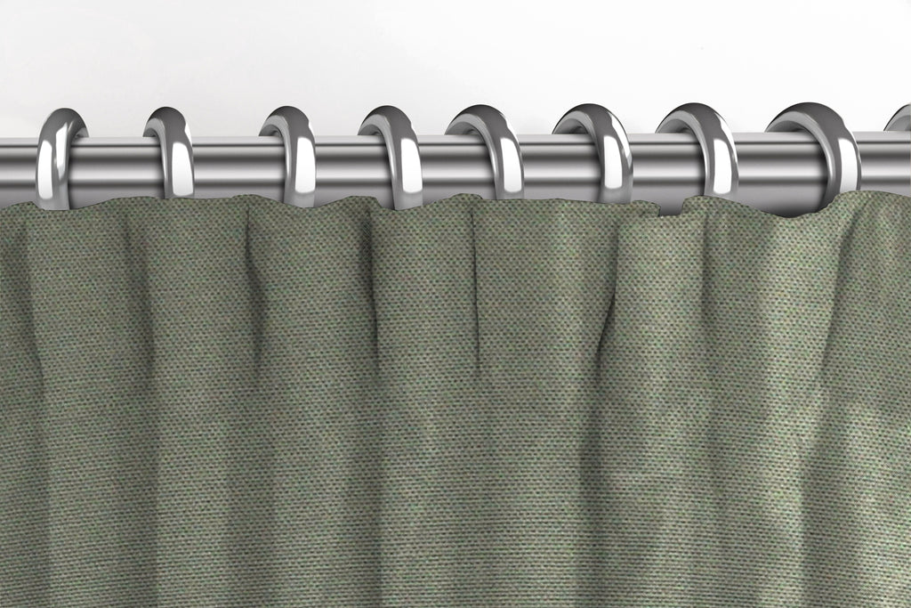 McAlister Textiles Panama Plain Charcoal Grey Curtains Tailored Curtains 