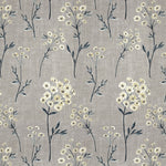 Load image into Gallery viewer, McAlister Textiles Meadow Soft Grey Floral Cotton Print Fabric Fabrics 1/2 Metre 
