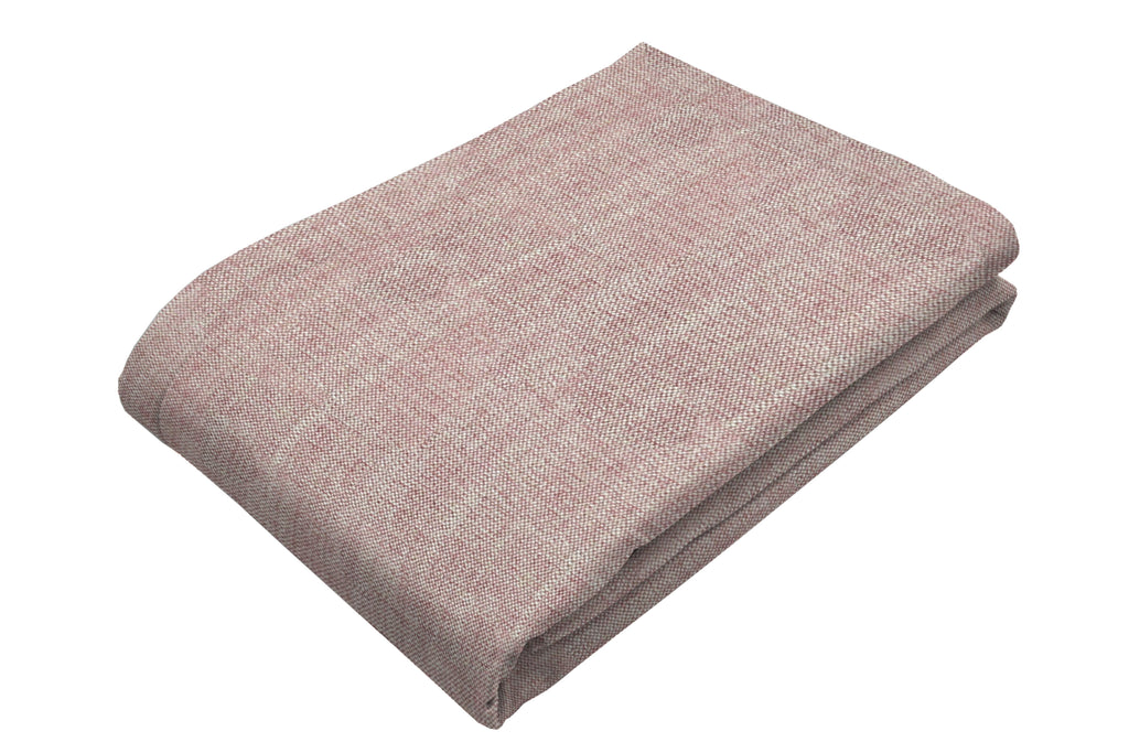 McAlister Textiles Rhumba Blush Pink Textured Throws & Runners Throws and Runners Regular (130cm x 200cm) 