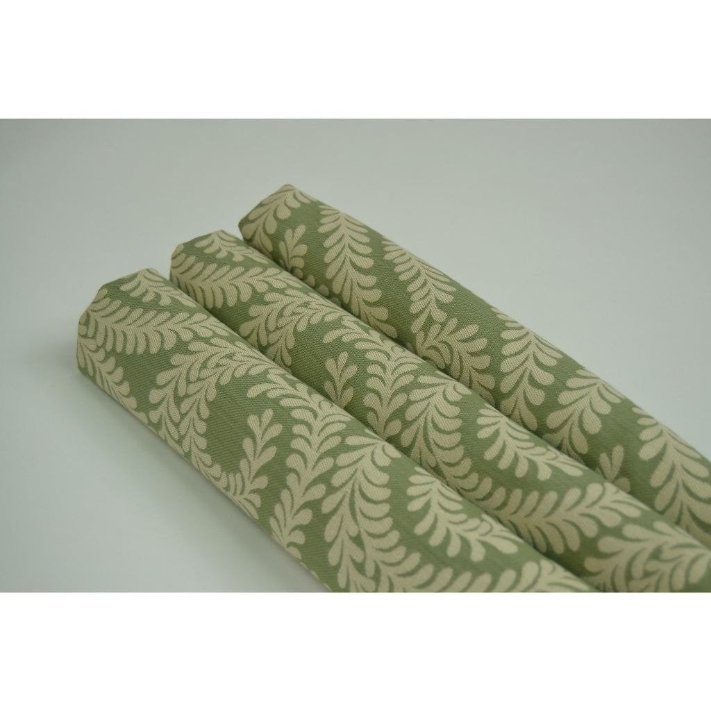 McAlister Textiles Little Leaf Sage Green Fabric Fabrics 