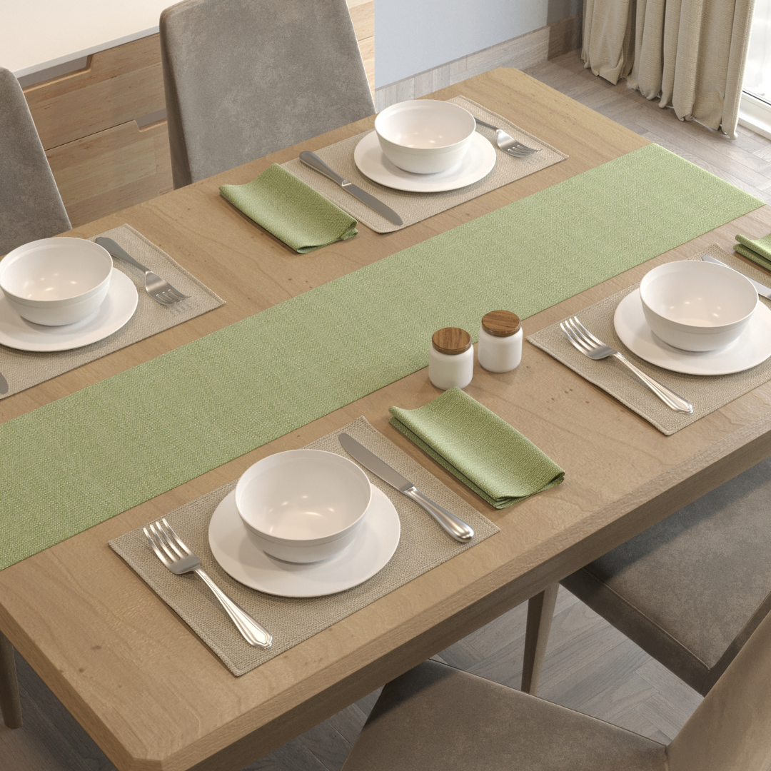 Savannah Sage Green Table Runner