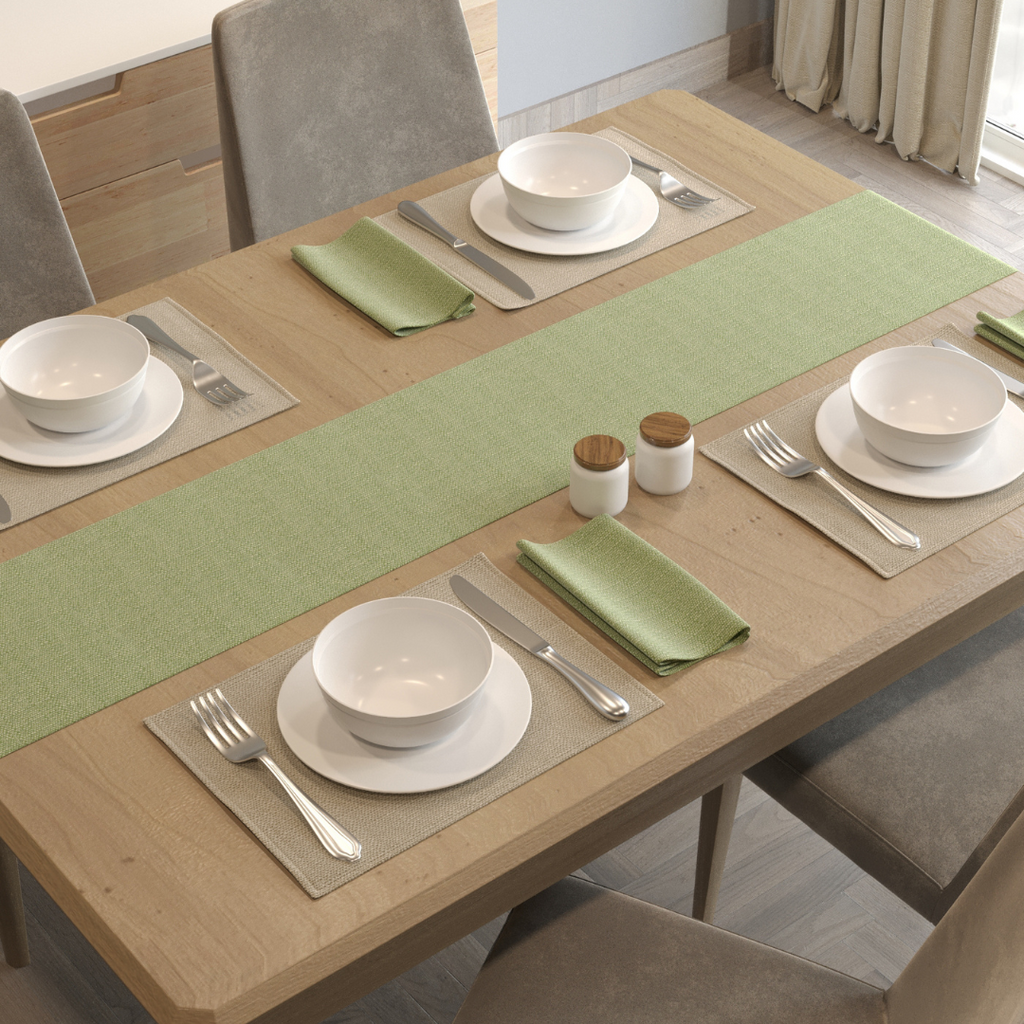 Savannah Sage Green Table Runner