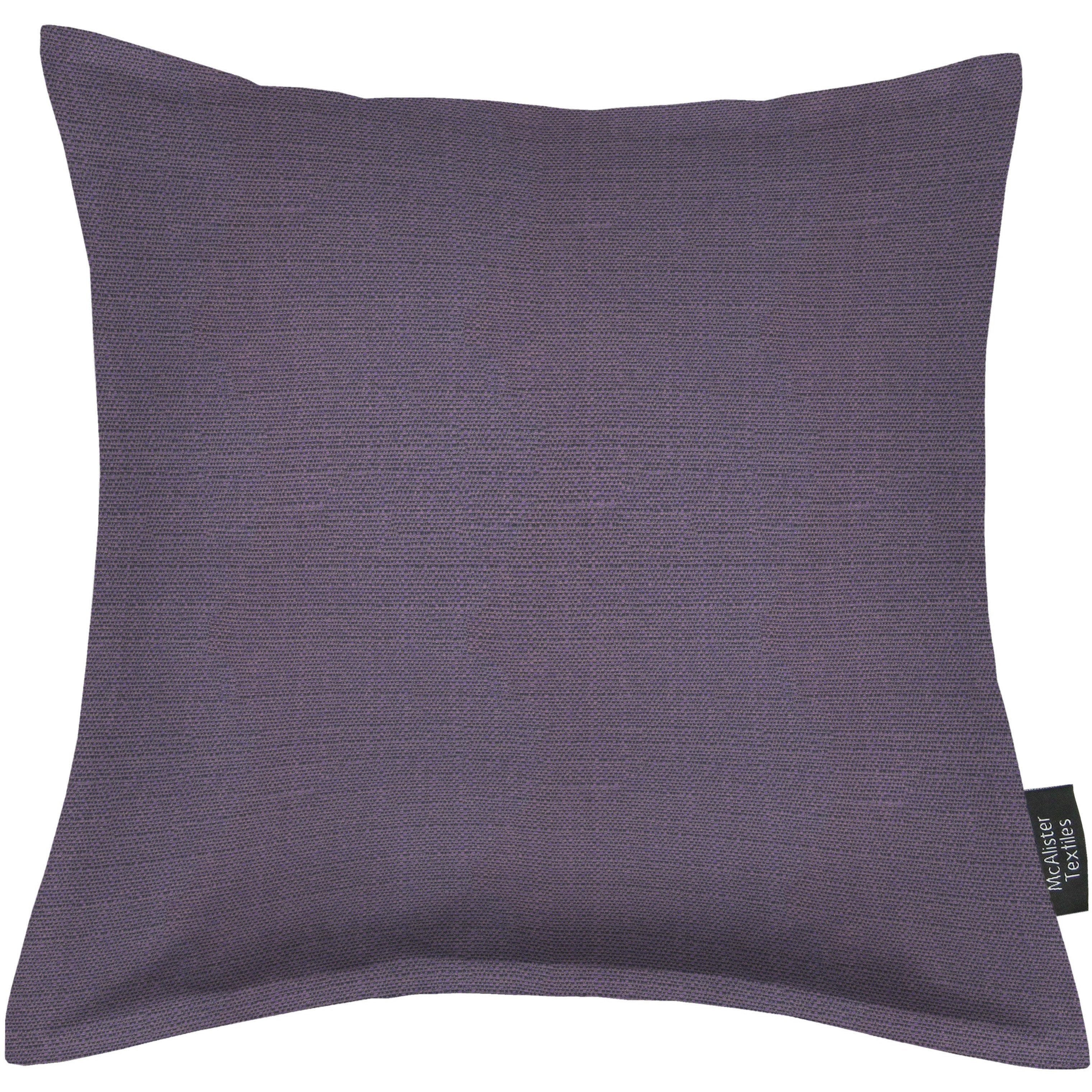 McAlister Textiles Savannah Aubergine Purple Cushion Cushions and Covers Cover Only 43cm x 43cm