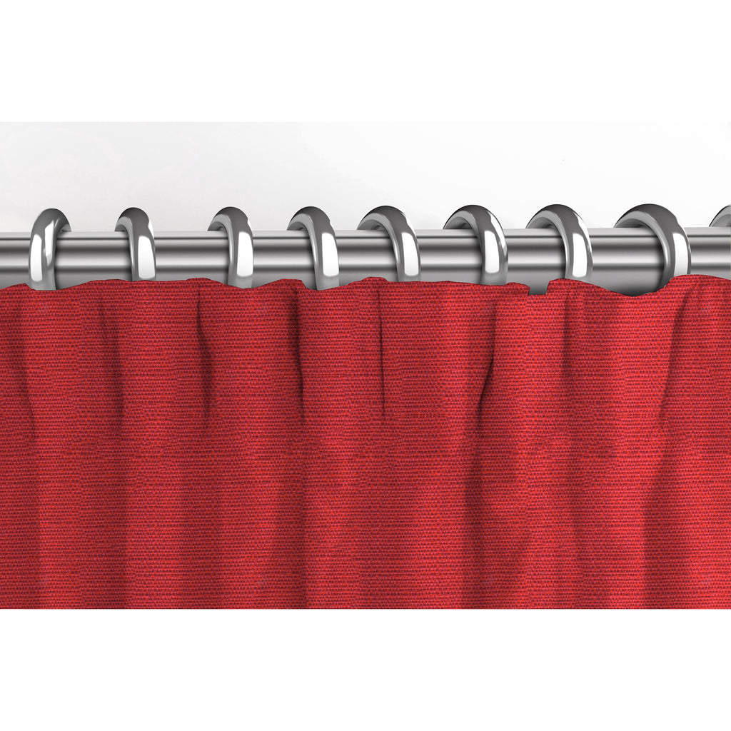 McAlister Textiles Savannah Wine Red Curtains Tailored Curtains 