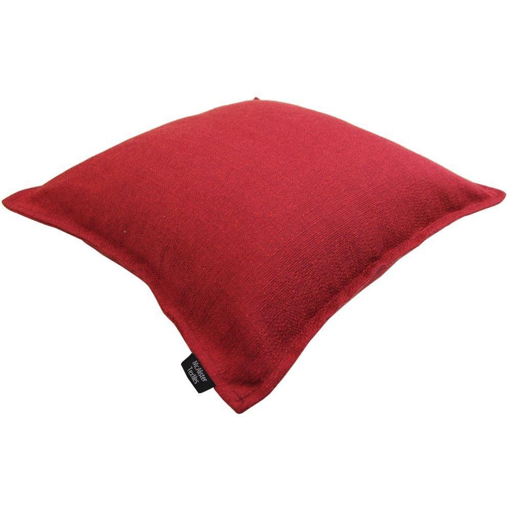 McAlister Textiles Savannah Wine Red Cushion Cushions and Covers