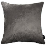 Load image into Gallery viewer, McAlister Textiles Charcoal Grey Crushed Velvet Cushions Cushions and Covers Cover Only 43cm x 43cm 
