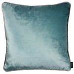 Load image into Gallery viewer, McAlister Textiles Duck Egg Blue Crushed Velvet Cushions Cushions and Covers Cover Only 43cm x 43cm 
