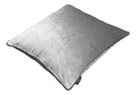 Load image into Gallery viewer, McAlister Textiles Silver Crushed Velvet Cushions Cushions and Covers 
