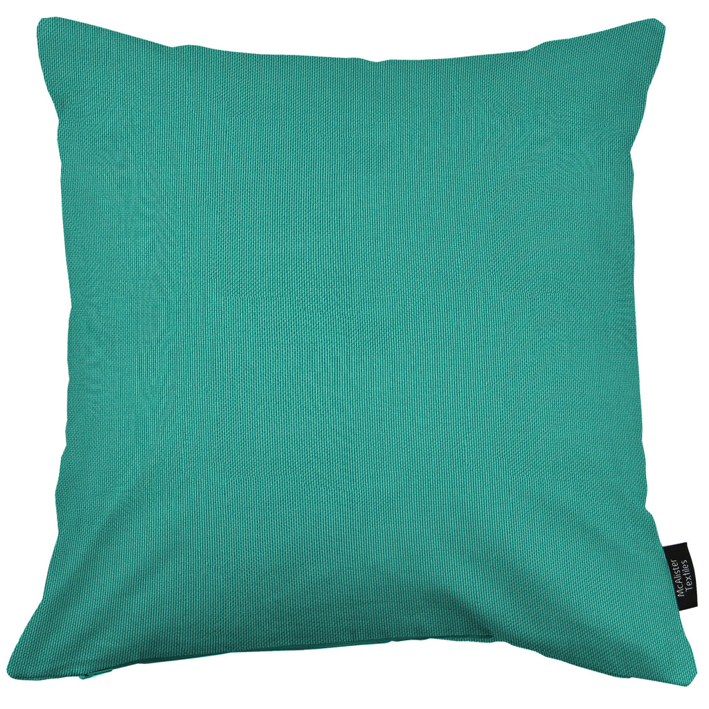 McAlister Textiles Sorrento Jade Green Outdoor Cushions Cushions and Covers Cover Only 43cm x 43cm 