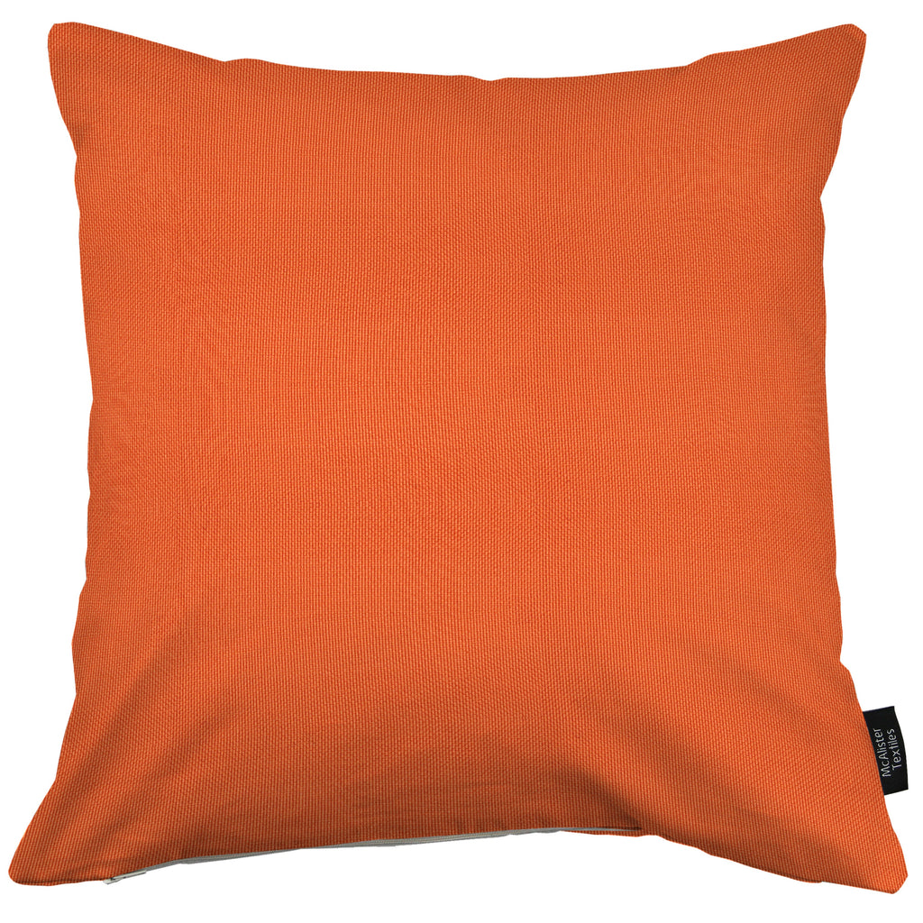 McAlister Textiles Sorrento Orange Outdoor Cushions Cushions and Covers Cover Only 43cm x 43cm 