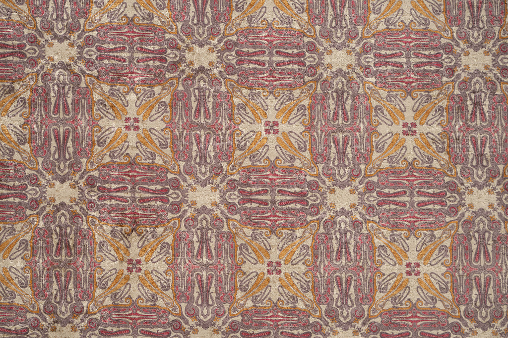 Symmetry Printed Velvet Fabric