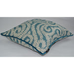 Load image into Gallery viewer, McAlister Textiles Little Leaf Teal Cushion Cushions and Covers 
