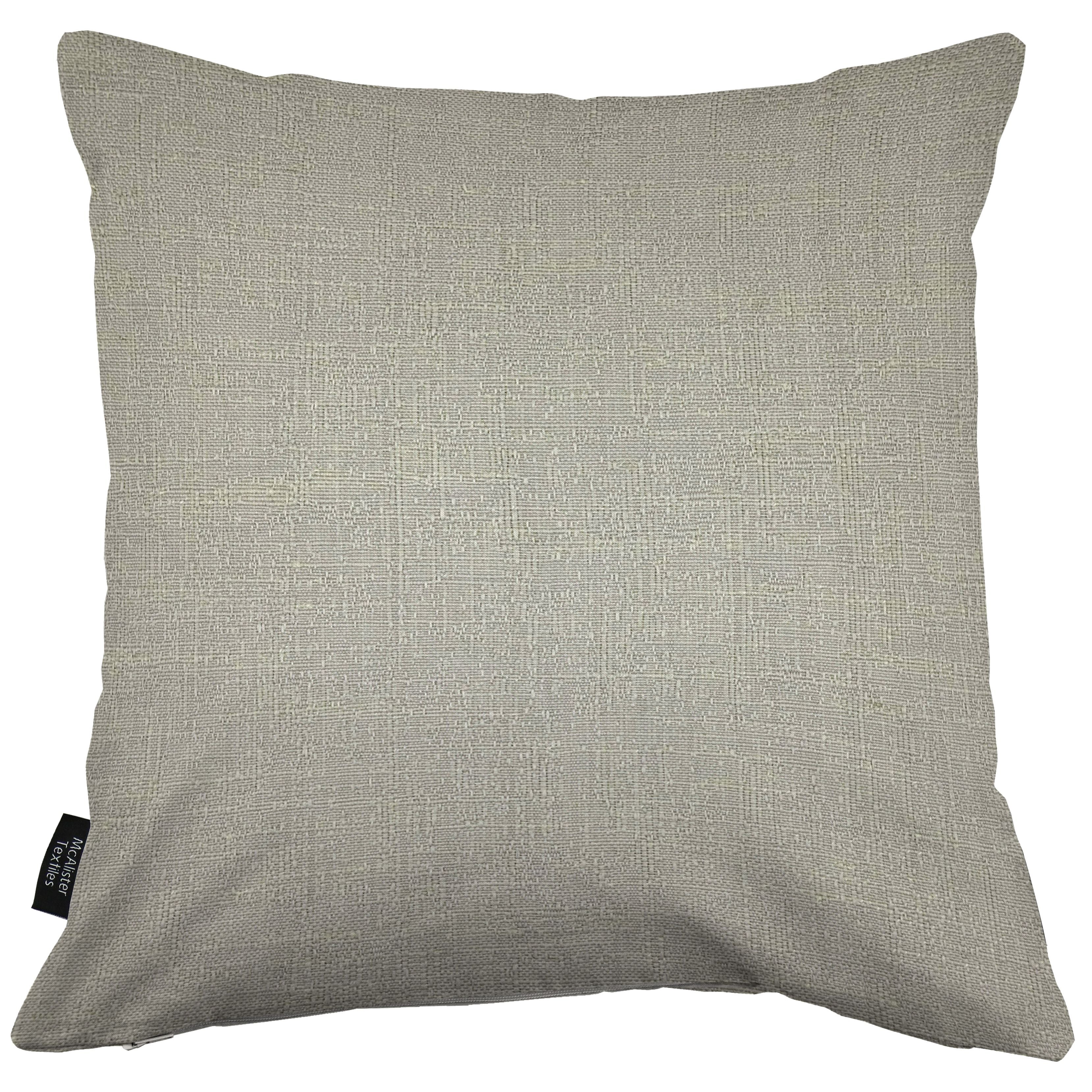 Harmony Charcoal and Dove Grey Plain Cushions