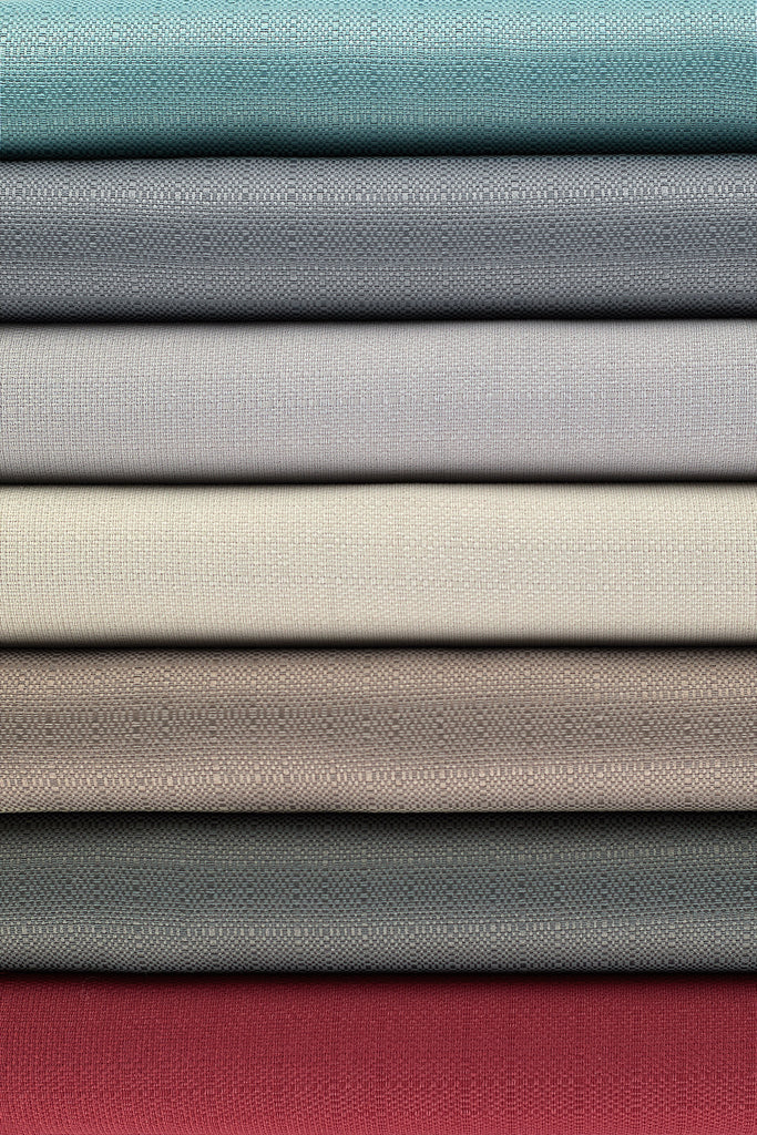 McAlister Textiles Nara Graphite FR Semi Plain Fabric Fabrics