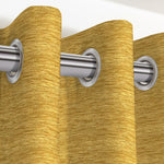 Load image into Gallery viewer, Plain Chenille Yellow Curtains
