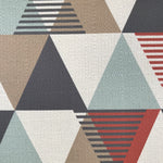 Load image into Gallery viewer, McAlister Textiles Vita Burnt Orange and Teal FR Fabric Fabrics 
