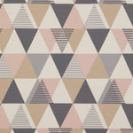 Load image into Gallery viewer, McAlister Textiles Vita Blush Pink and Grey FR Fabric Fabrics 1/2 Metre 
