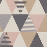 Load image into Gallery viewer, McAlister Textiles Vita Blush Pink and Grey FR Fabric Fabrics 
