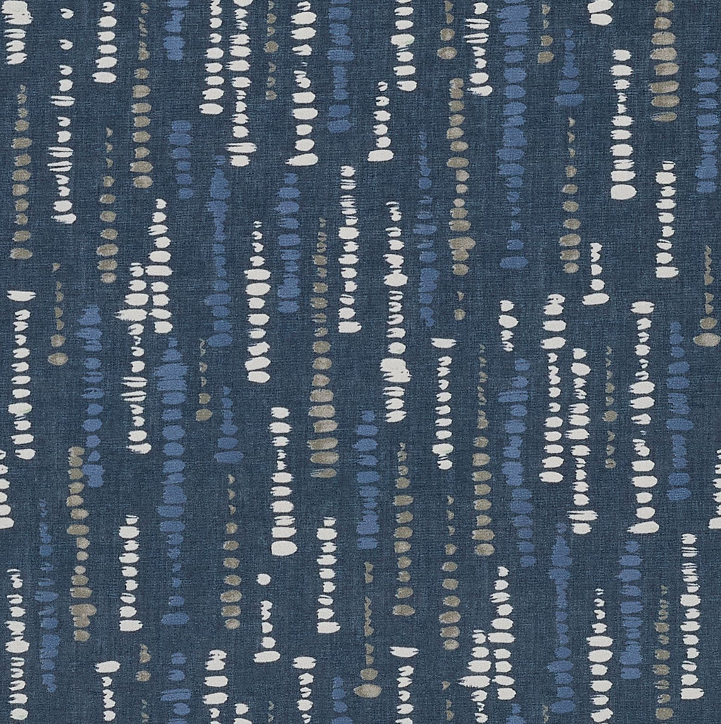 McAlister Textiles Niko Navy Inherently FR Fabric Fabrics 1 Metre