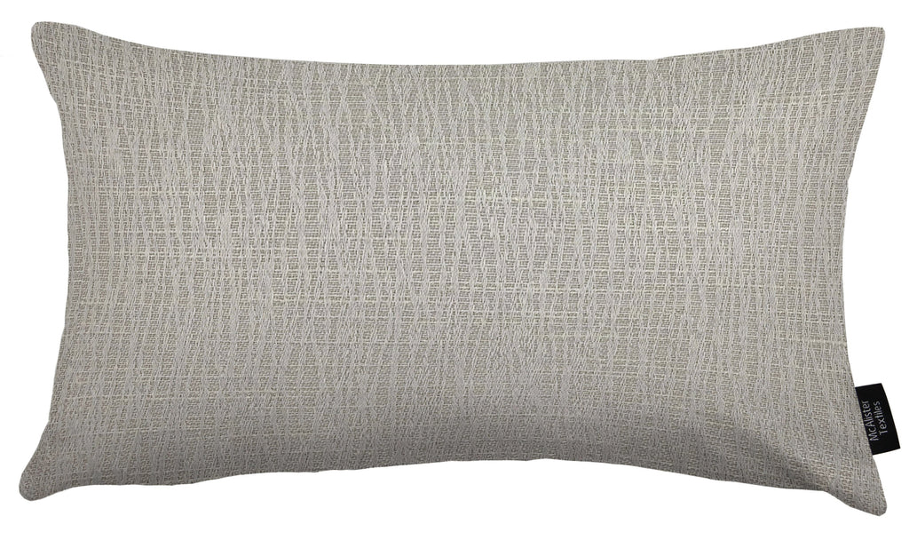 McAlister Textiles Linea Dove Grey Plain Pillow Pillow Cover Only 50cm x 30cm