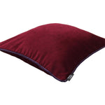 Load image into Gallery viewer, McAlister Textiles Matt Wine Red Velvet Cushion Cushions and Covers 
