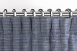 Load image into Gallery viewer, McAlister Textiles Hamleton Navy Blue Textured Plain Curtains Tailored Curtains 
