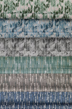 Load image into Gallery viewer, McAlister Textiles Luca Forest Green Geometric FR Curtains Tailored Curtains 
