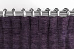 Load image into Gallery viewer, Plain Chenille Purple Curtains
