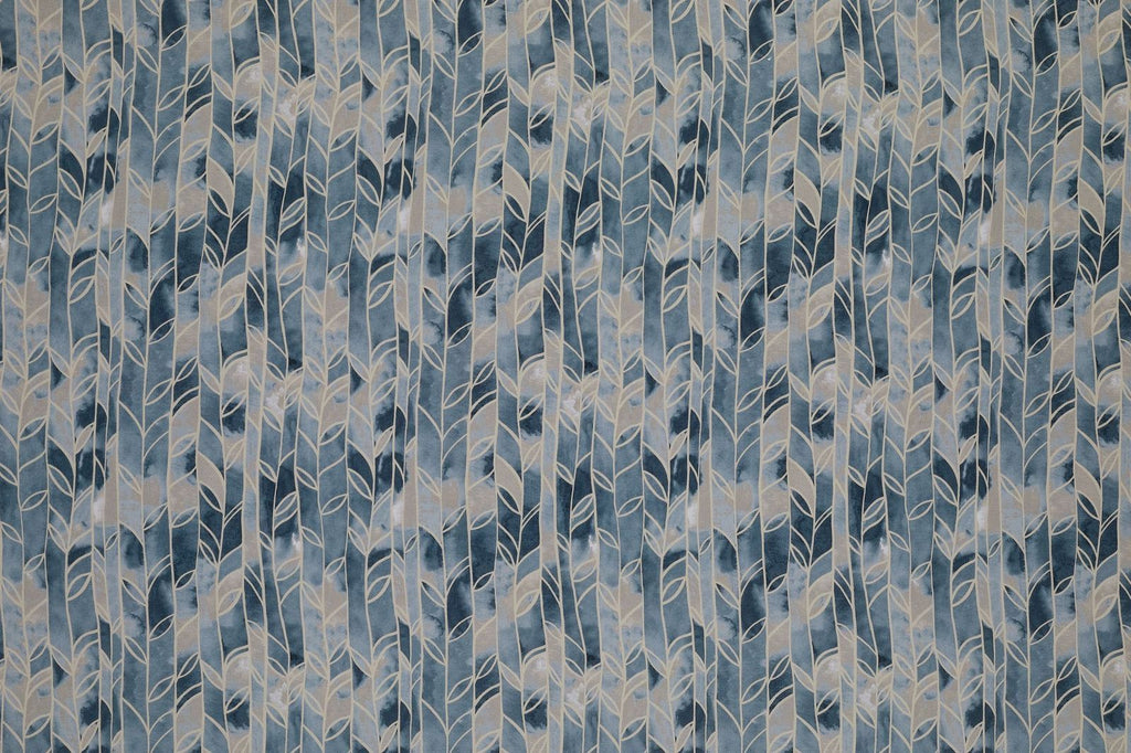 Luca Denim Blue Inherently FR Fabric